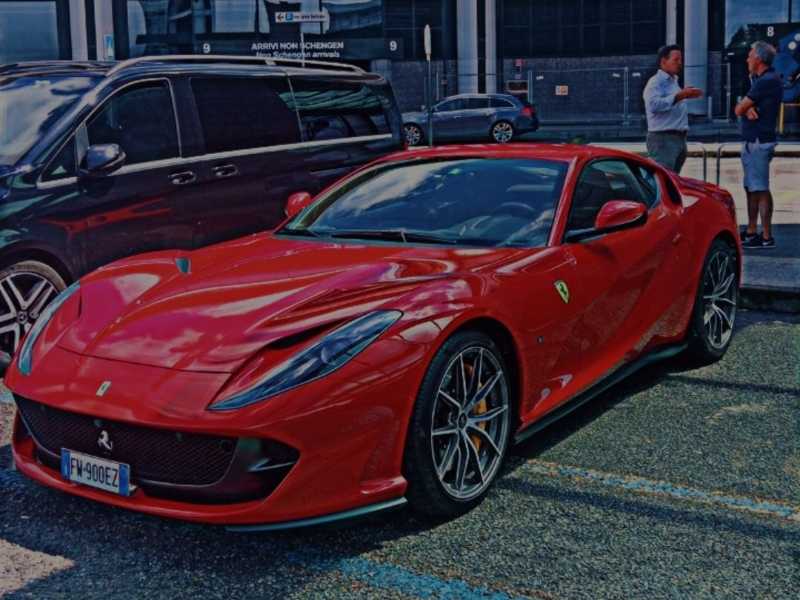 Ferrari 812 Superfast spotted in Gallarate