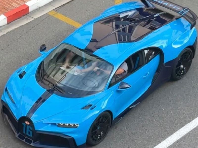 Bugatti Chiron Pur Sport spotted in Brinje