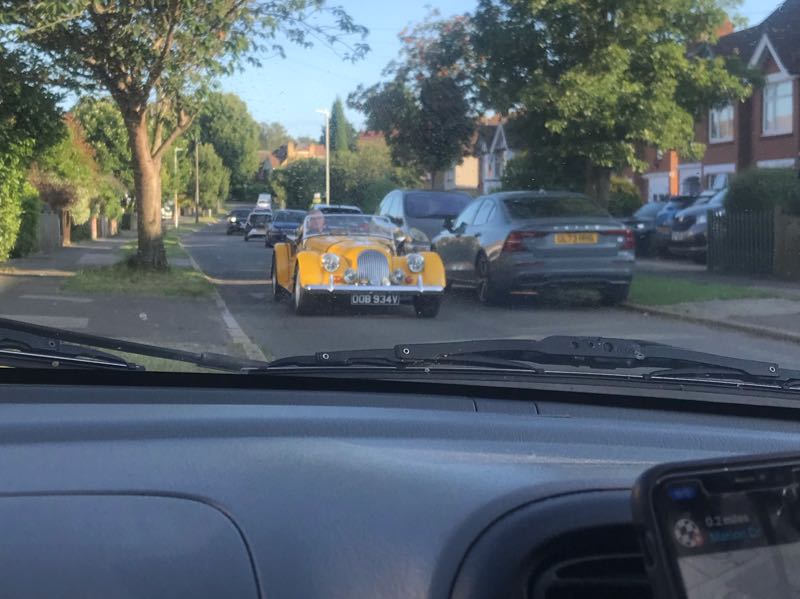 Morgan Plus 8 spotted in Maidstone