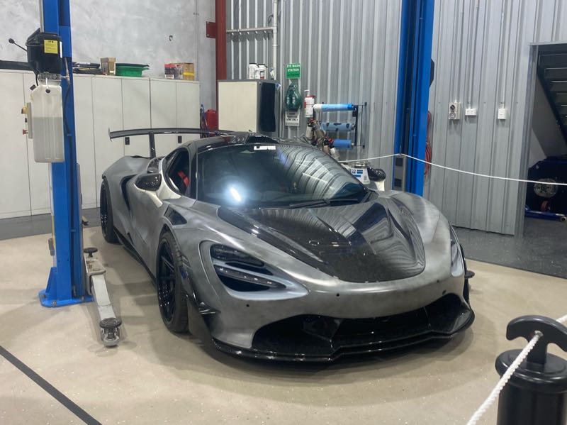 McLaren 720S spotted in Pearce
