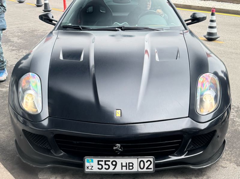 Ferrari 599 GTB Fiorano spotted in Almaty