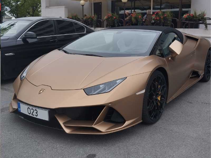 Lamborghini Huracán Spyder spotted in Kilingi-Nõmme
