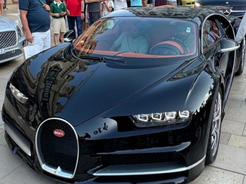 Bugatti Chiron spotted in Brinje