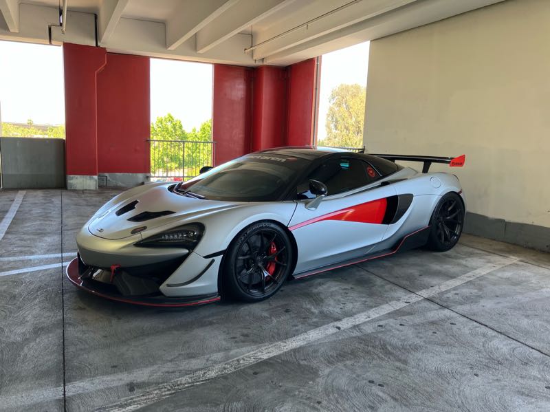 McLaren 600LT spotted in San Jose