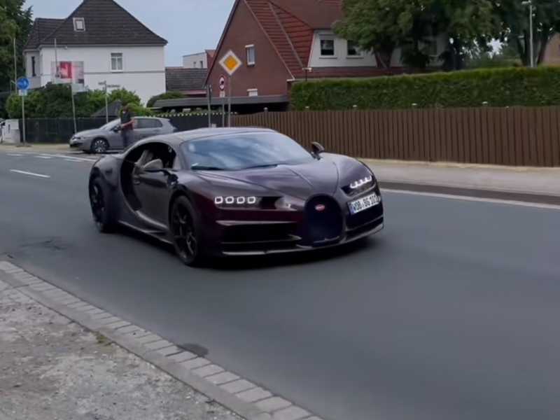 Bugatti Chiron spotted in Braunschweig