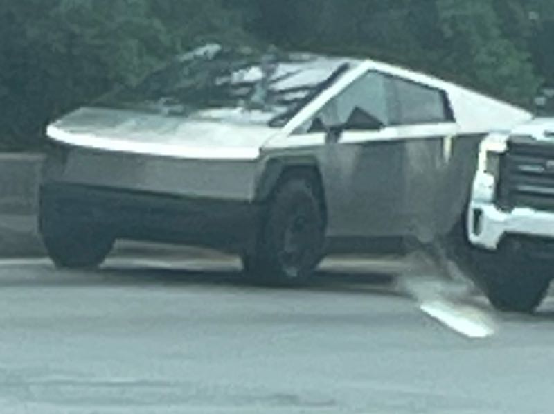 Tesla Cybertruck spotted in Ephraim