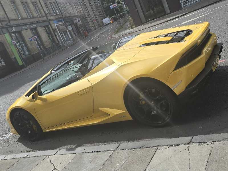 Lamborghini Huracán spotted in Scunthorpe