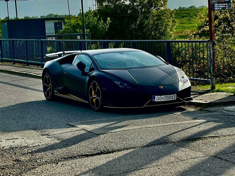 Lamborghini Huracán (2022) spotted in Bratislava, Slovakia