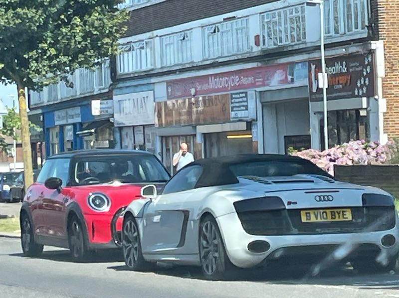 Audi R8 (2019) spotted in London, United Kingdom