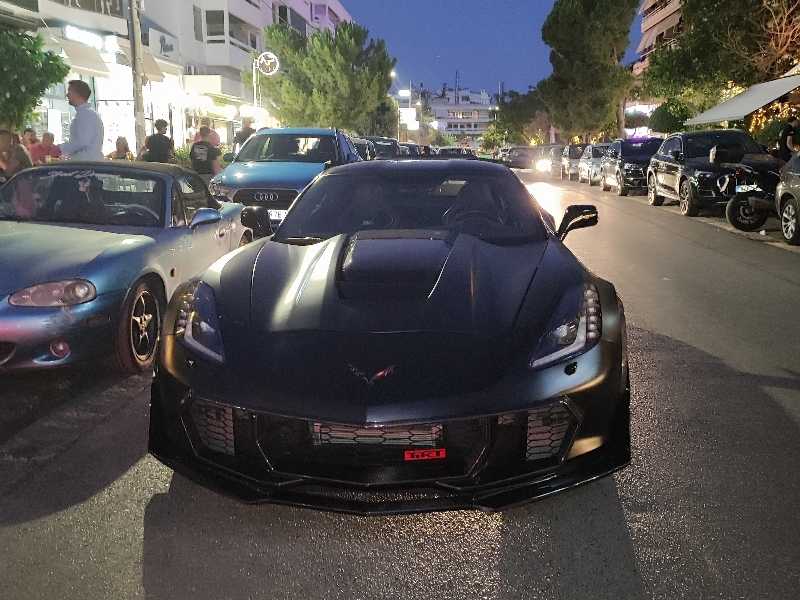 Chevrolet Corvette ZR1 spotted in Aígio