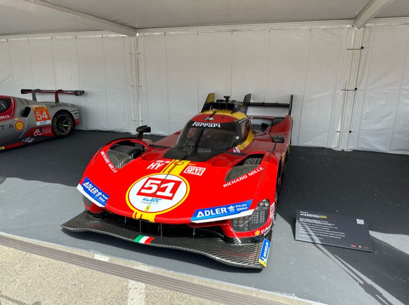 Ferrari 499P spotted in Imola