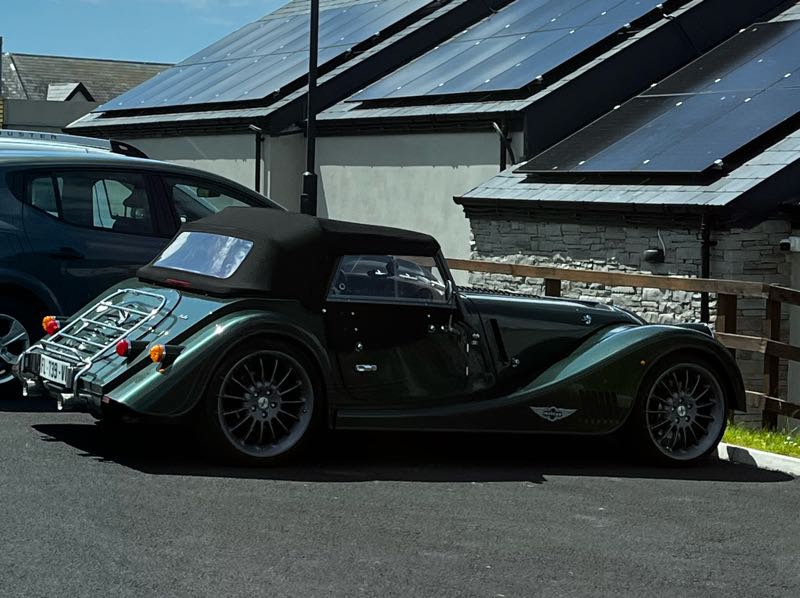 Morgan Plus 8 spotted in Ballinasloe