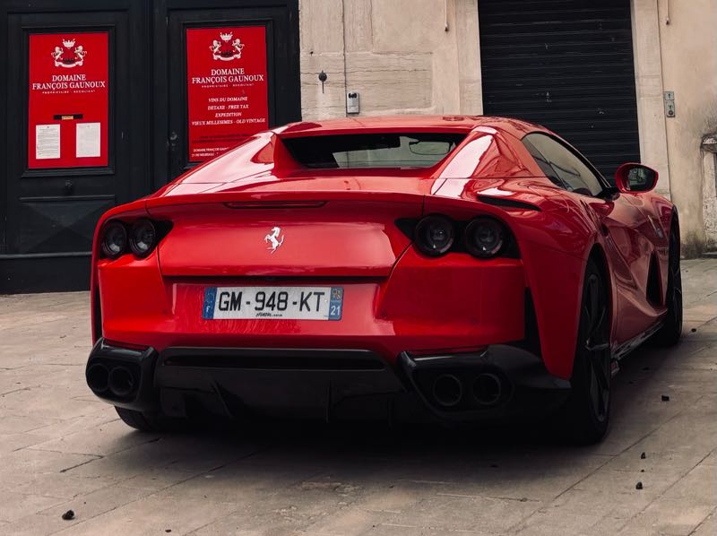 Ferrari 812 Superfast spotted in Beaune