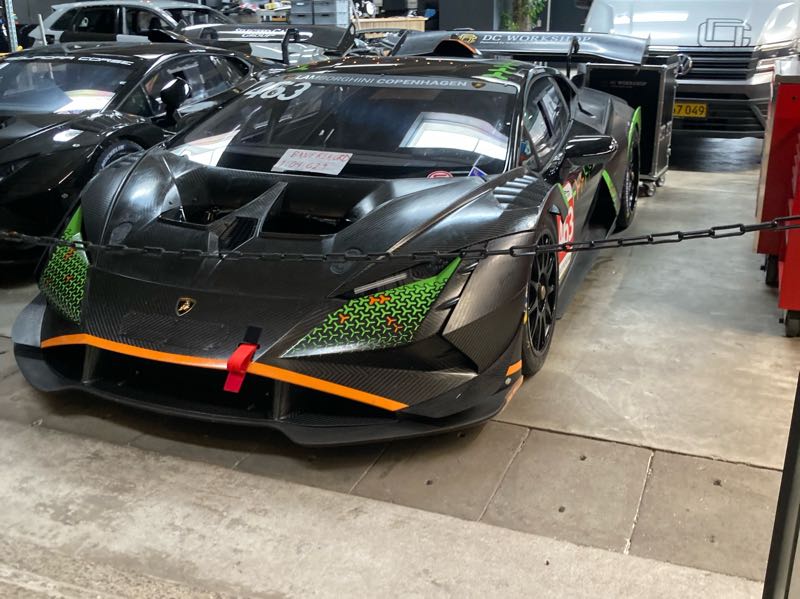 Lamborghini Huracán GT3 spotted in Vejle