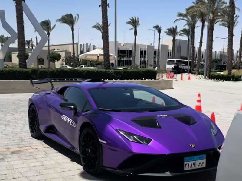 Lamborghini Huracán STO spotted in Al ‘Alamayn