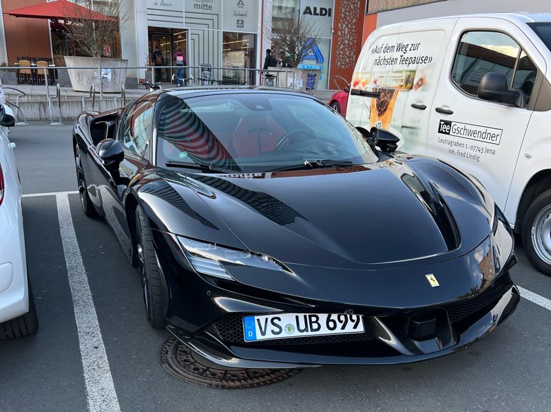Ferrari SF90 Stradale spotted in Jena