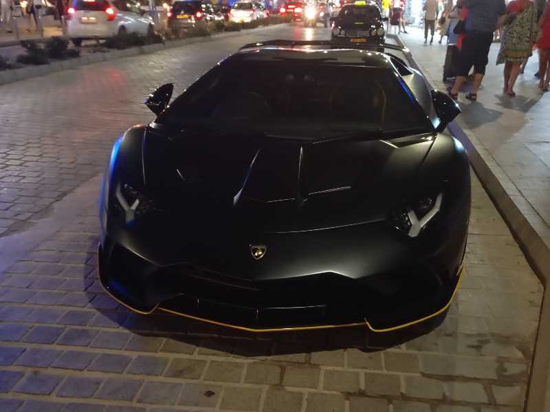 Lamborghini Aventador SVJ spotted in Paralímni