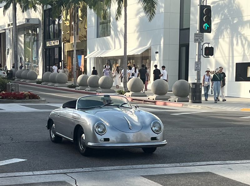 Porsche 356 Speedster spotted in Los Angeles