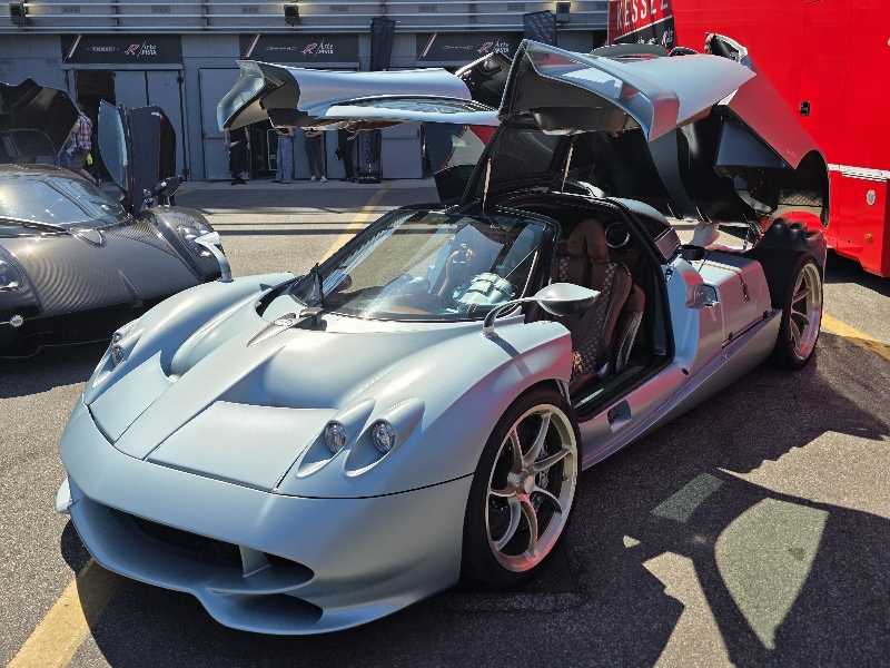 Pagani Huayra (2023) spotted in Milan, Italy