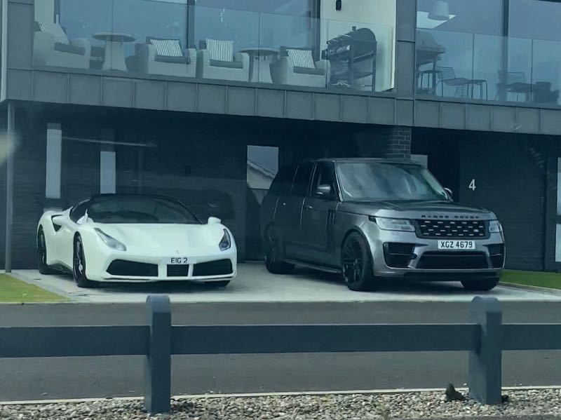 Ferrari 488 Spider spotted in Coleraine
