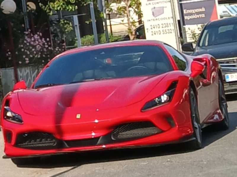 Ferrari F8 Tributo spotted in Lárisa