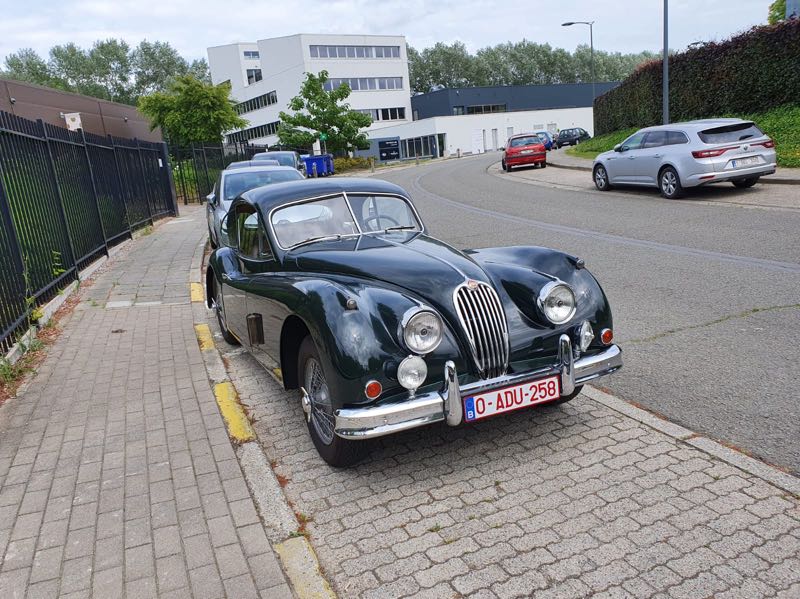 Jaguar XK150 spotted in Cluj-Napoca