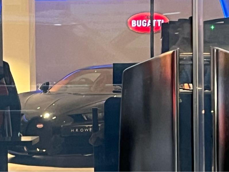 Bugatti Chiron (2022) spotted in London, United Kingdom