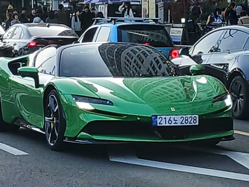Ferrari SF90 Stradale spotted in Busan