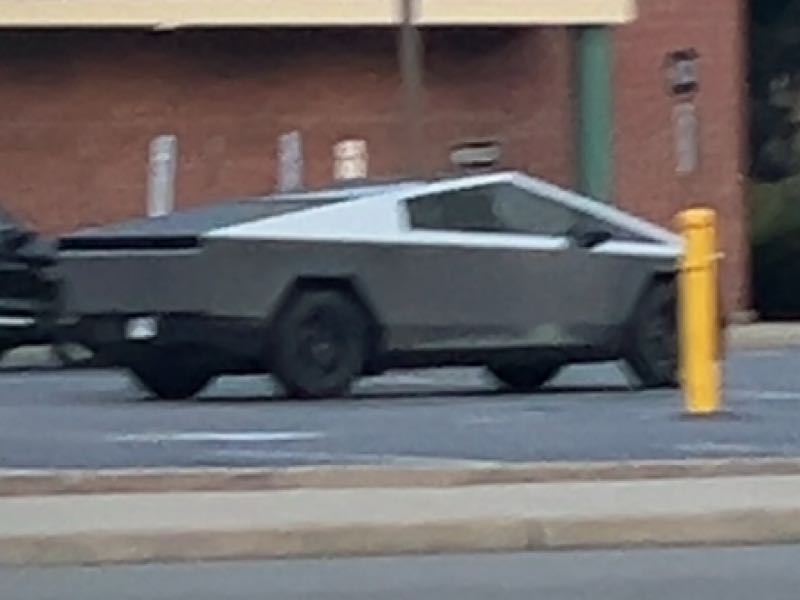 Tesla Cybertruck (2024) spotted in New York City, United States