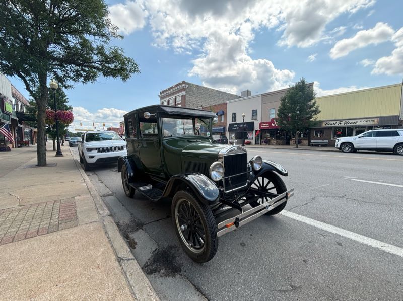 Ford Model T spotted in Cadillac