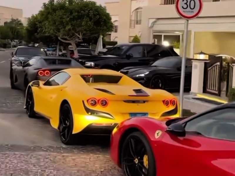 Ferrari F8 Tributo spotted in Al ‘Alamayn