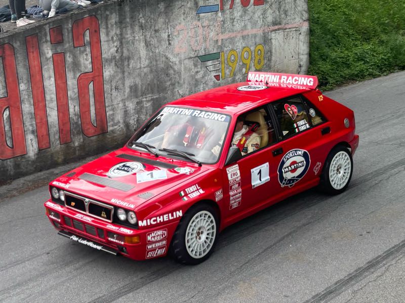 Lancia Delta HF Integrale spotted in Darfo Boario Terme