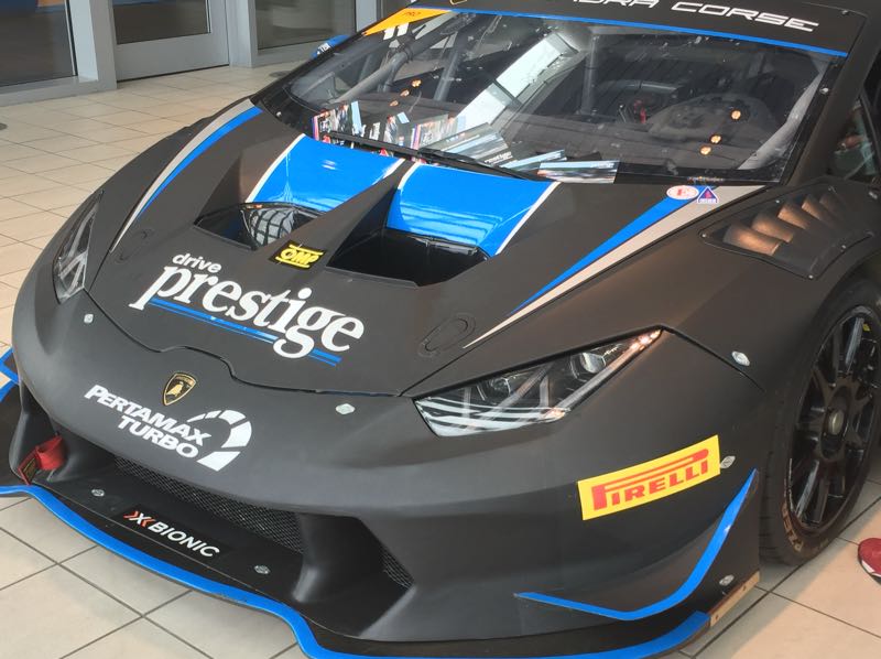 Lamborghini Huracán Super Trofeo spotted in Paterson