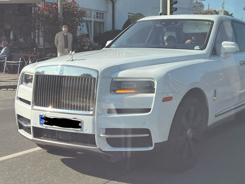 Rolls-Royce Cullinan spotted in Westerland