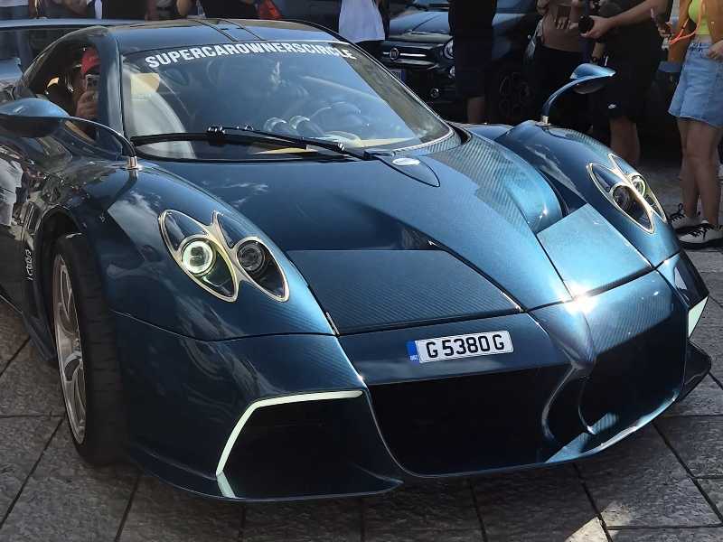 Pagani Huayra (2024) spotted in Matera, Italy