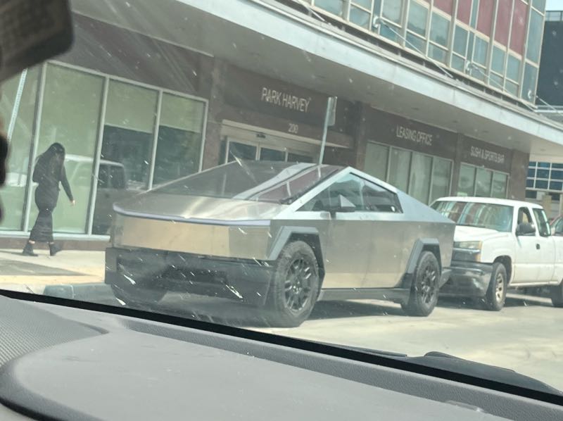 Tesla Cybertruck spotted in Oklahoma City