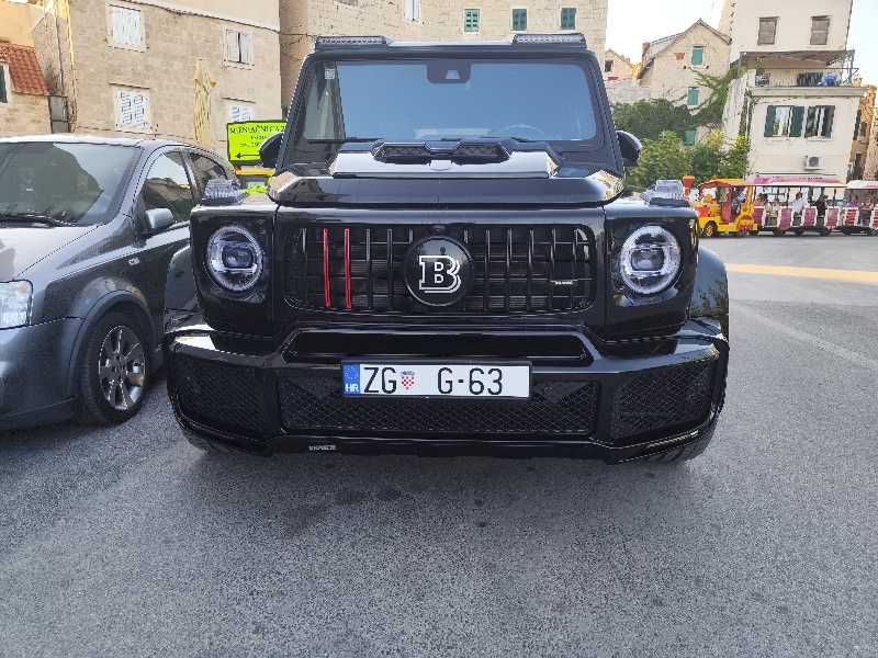 Mercedes-Benz G63 AMG Brabus spotted in Split