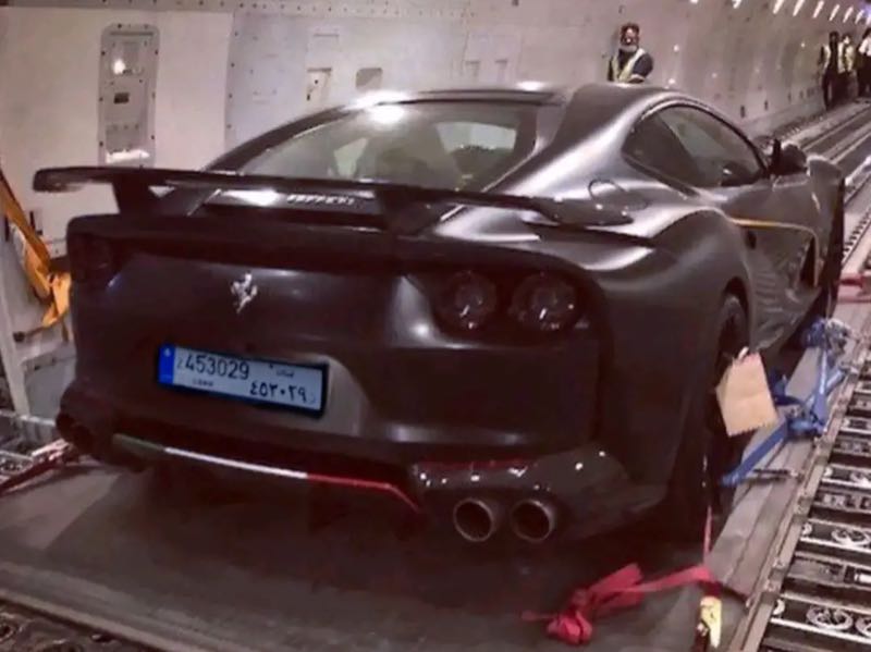 Ferrari 812 Superfast spotted in Tyre