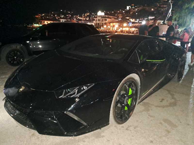 Lamborghini Huracán spotted in Ohrid