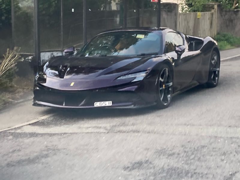 Ferrari SF90 Stradale (2023) spotted in London, United Kingdom