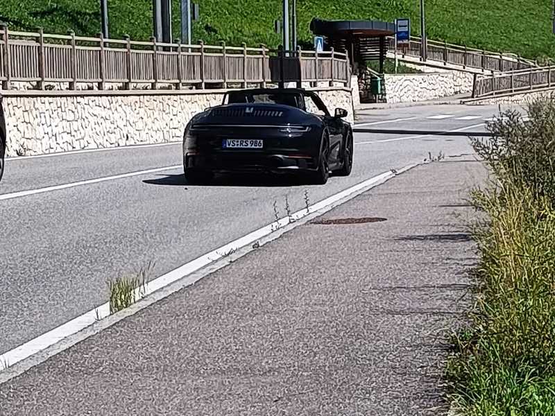 Porsche 911 Turbo S spotted in Bolzano