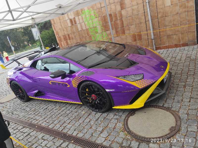 Lamborghini Huracán STO spotted in Česká Lípa