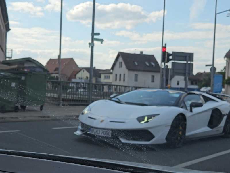 Lamborghini Aventador SVJ Roadster (2021) spotted in Mannheim, Germany