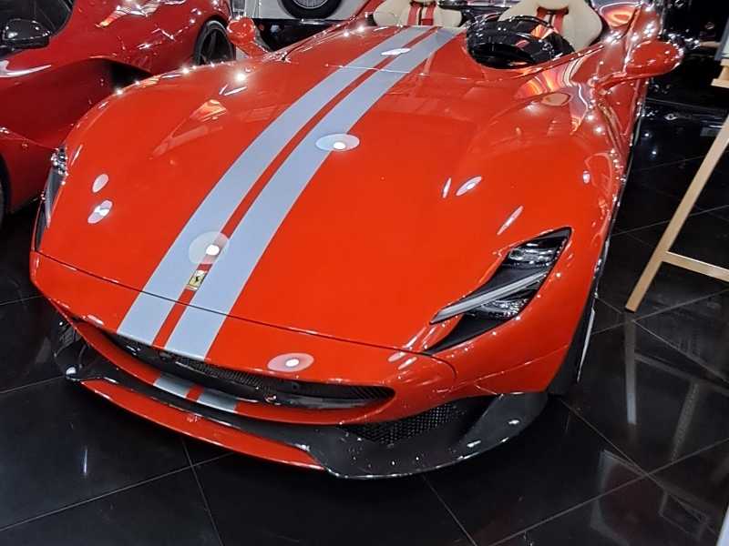 Ferrari Monza SP1 spotted in Bucharest