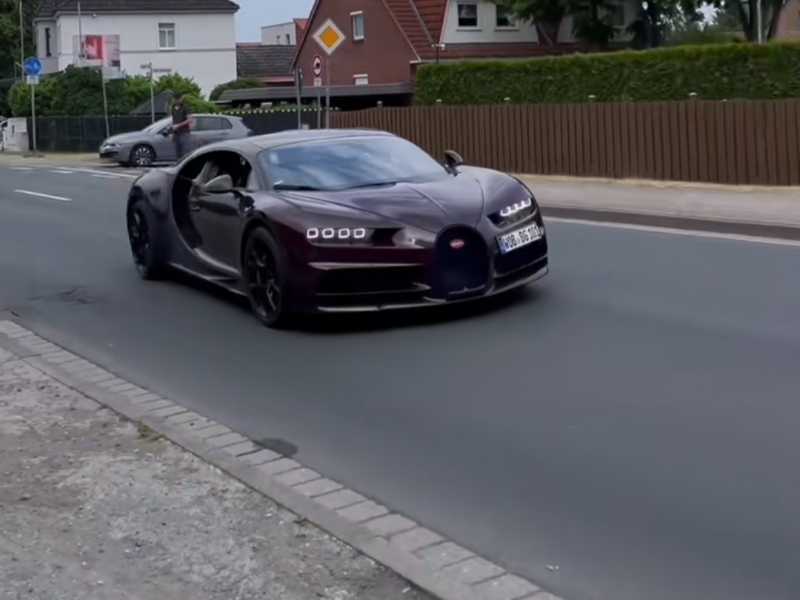 Bugatti Chiron spotted in Braunschweig